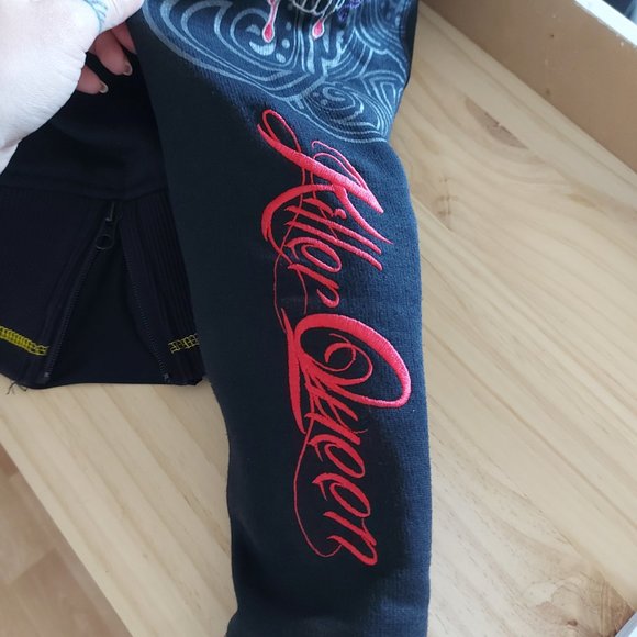 Speed & Strength Killer Queen Armored Motorcycle Hoodie - Picture 6 of 10